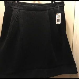 NWT Pink Tartan A-line skirt, sz 12